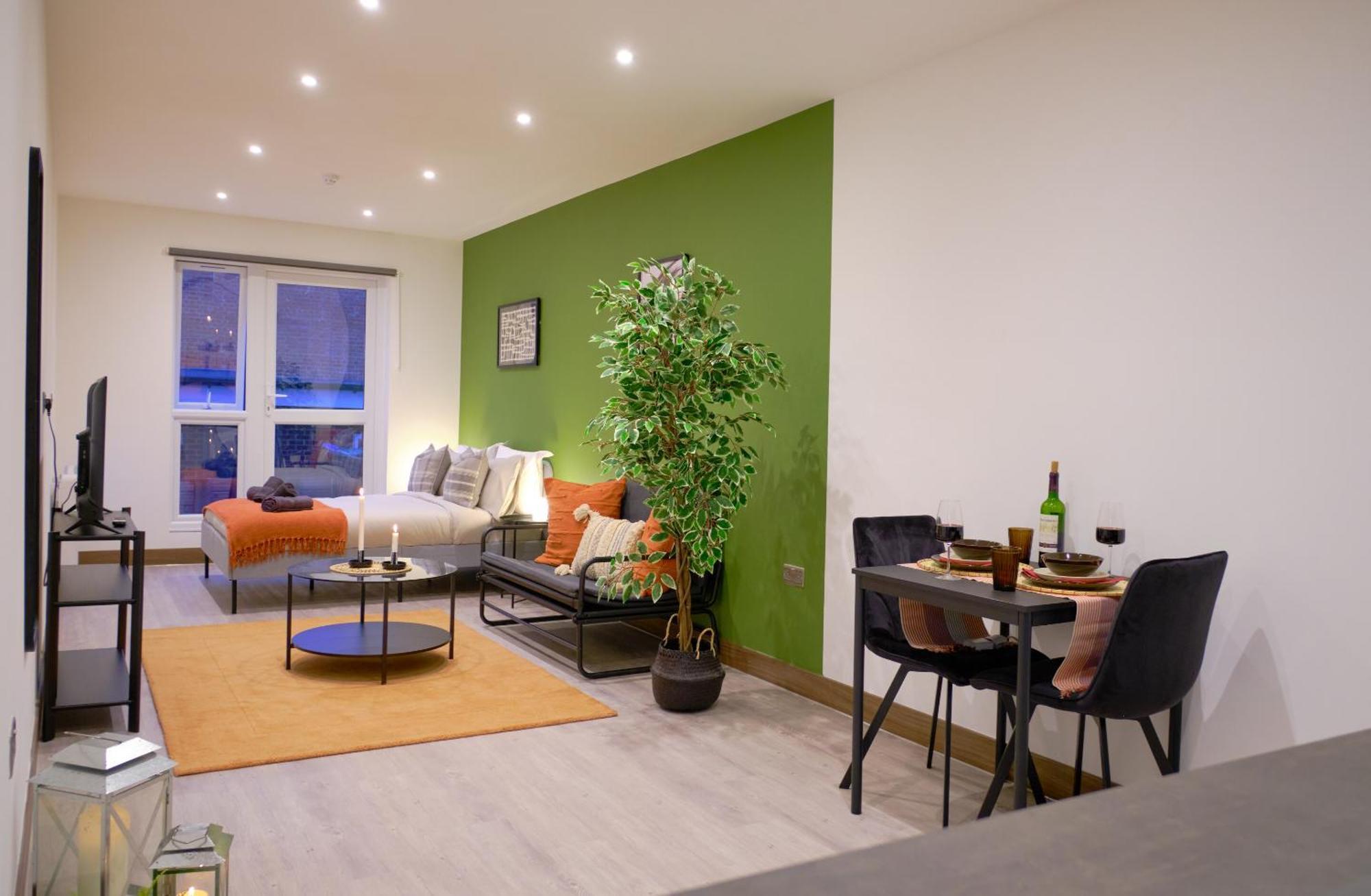 Goldersgreen Apartments By Sleepy London Ruang foto