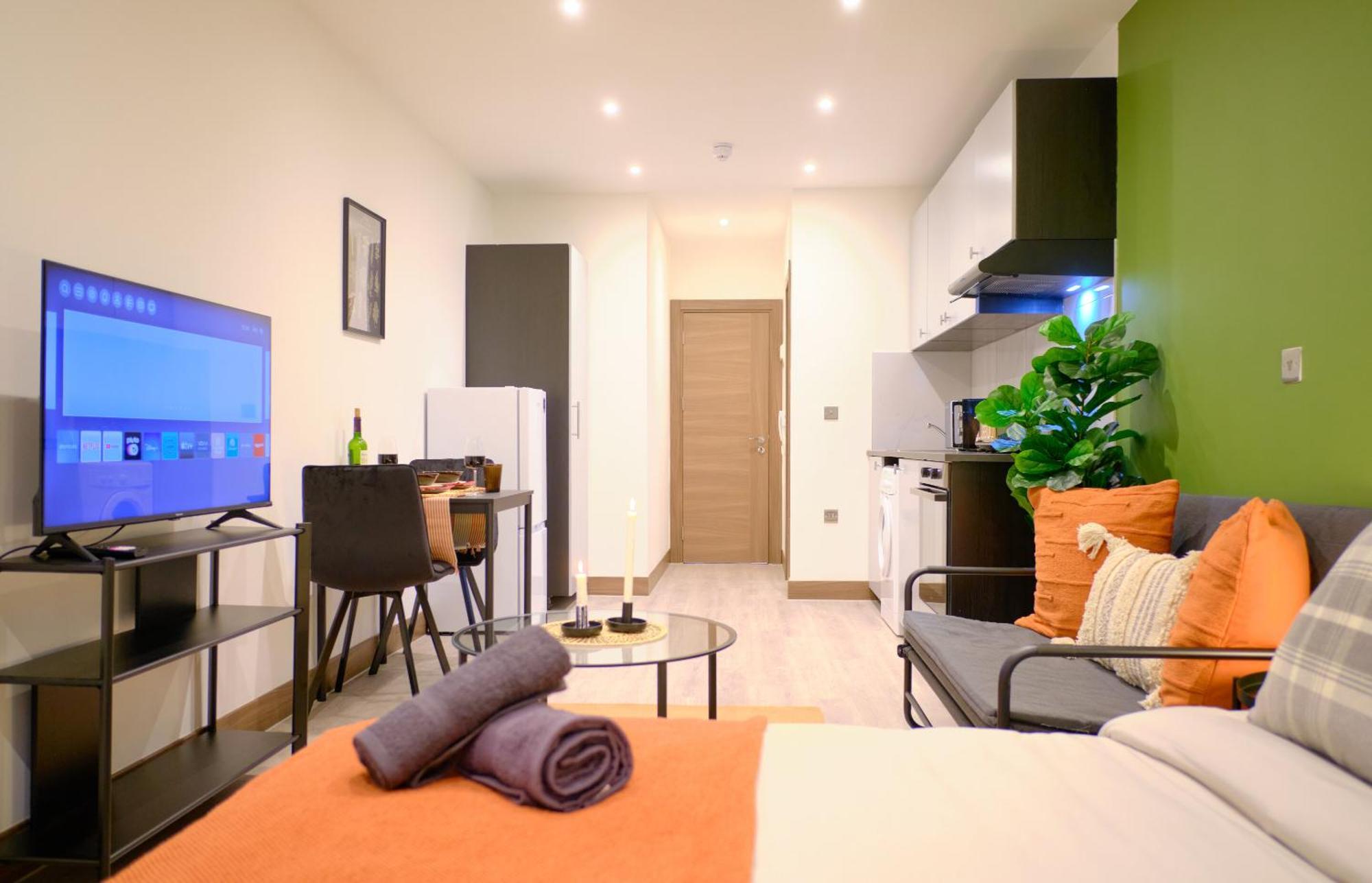 Goldersgreen Apartments By Sleepy London Ruang foto