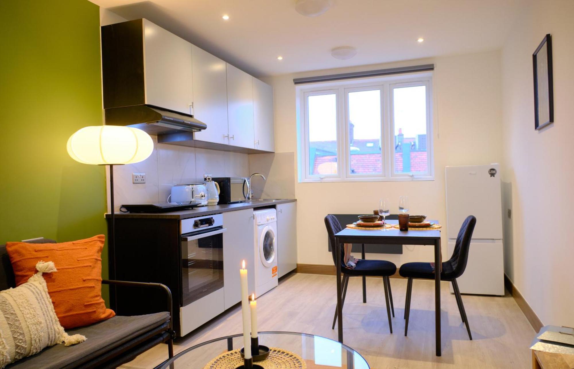 Goldersgreen Apartments By Sleepy London Ruang foto