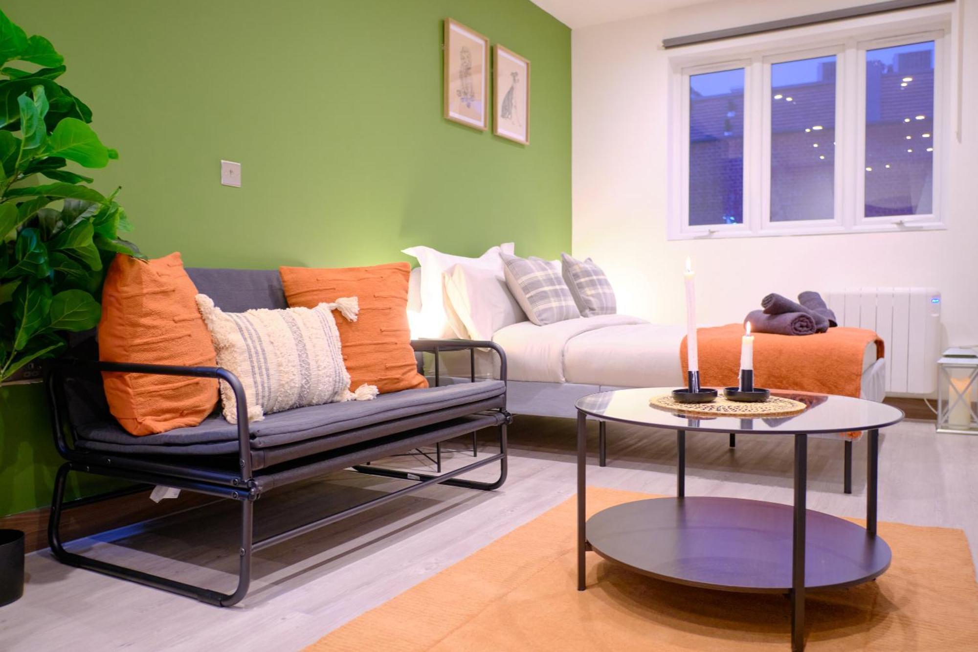 Goldersgreen Apartments By Sleepy London Ruang foto