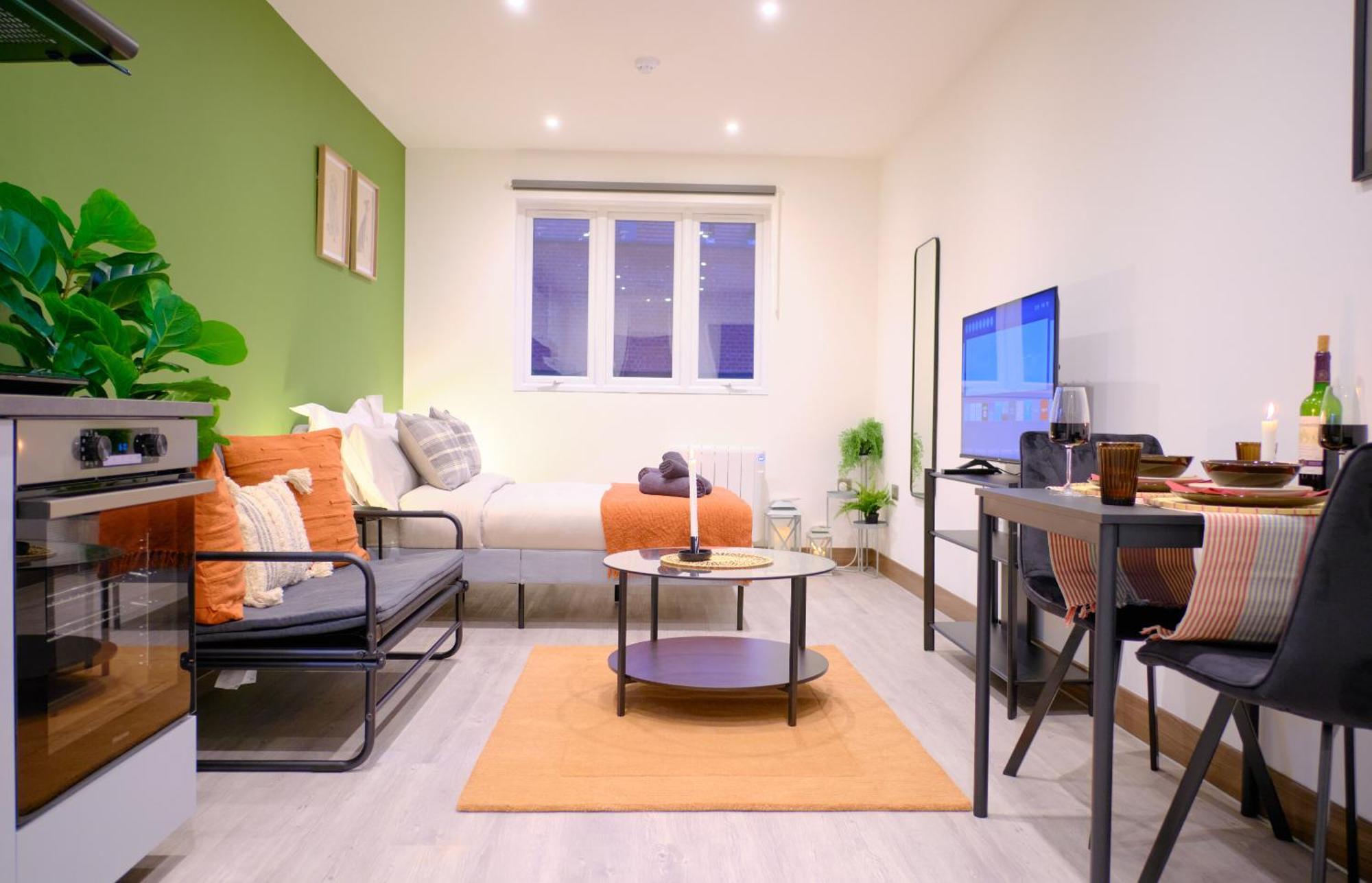 Goldersgreen Apartments By Sleepy London Ruang foto