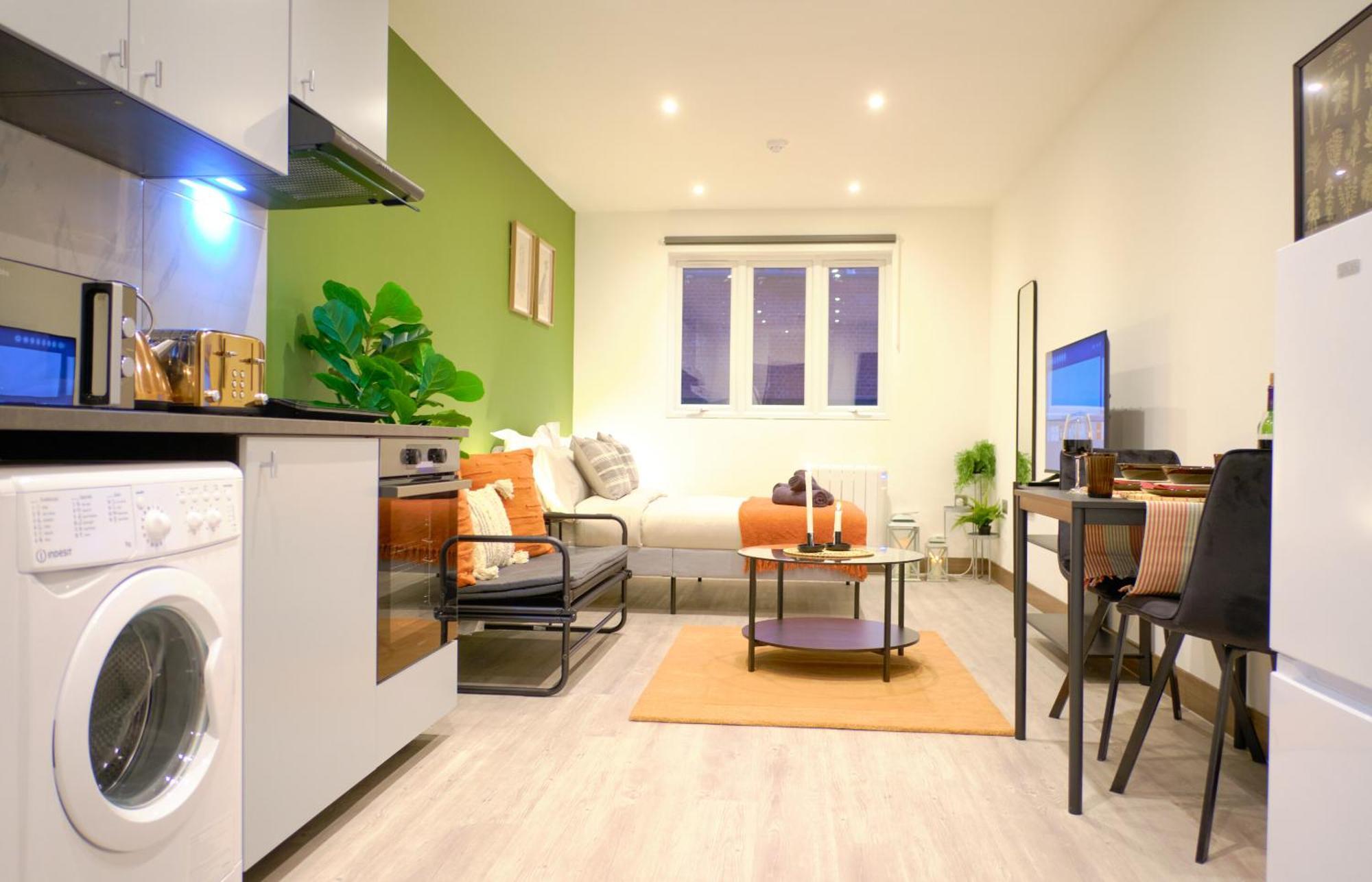 Goldersgreen Apartments By Sleepy London Ruang foto