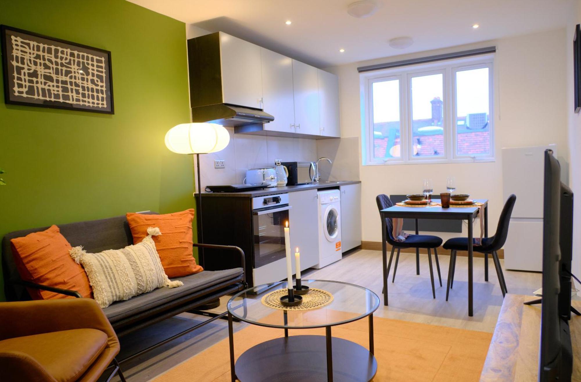 Goldersgreen Apartments By Sleepy London Ruang foto