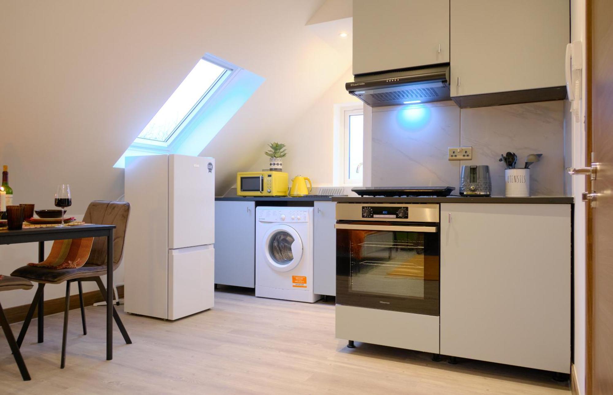 Goldersgreen Apartments By Sleepy London Ruang foto