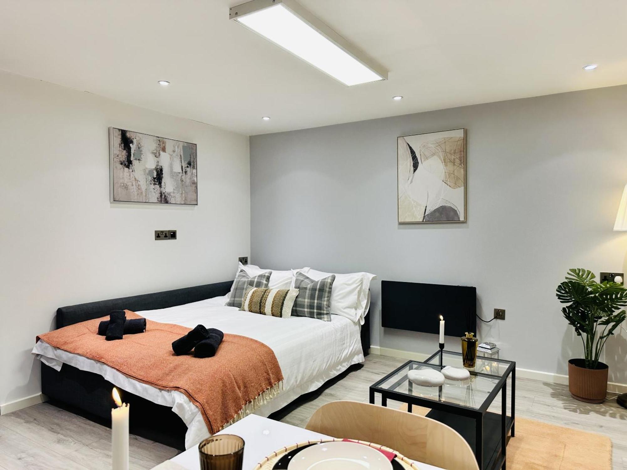 Goldersgreen Apartments By Sleepy London Ruang foto