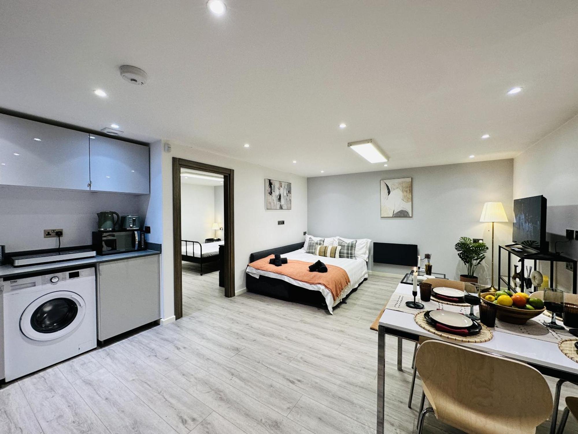 Goldersgreen Apartments By Sleepy London Ruang foto